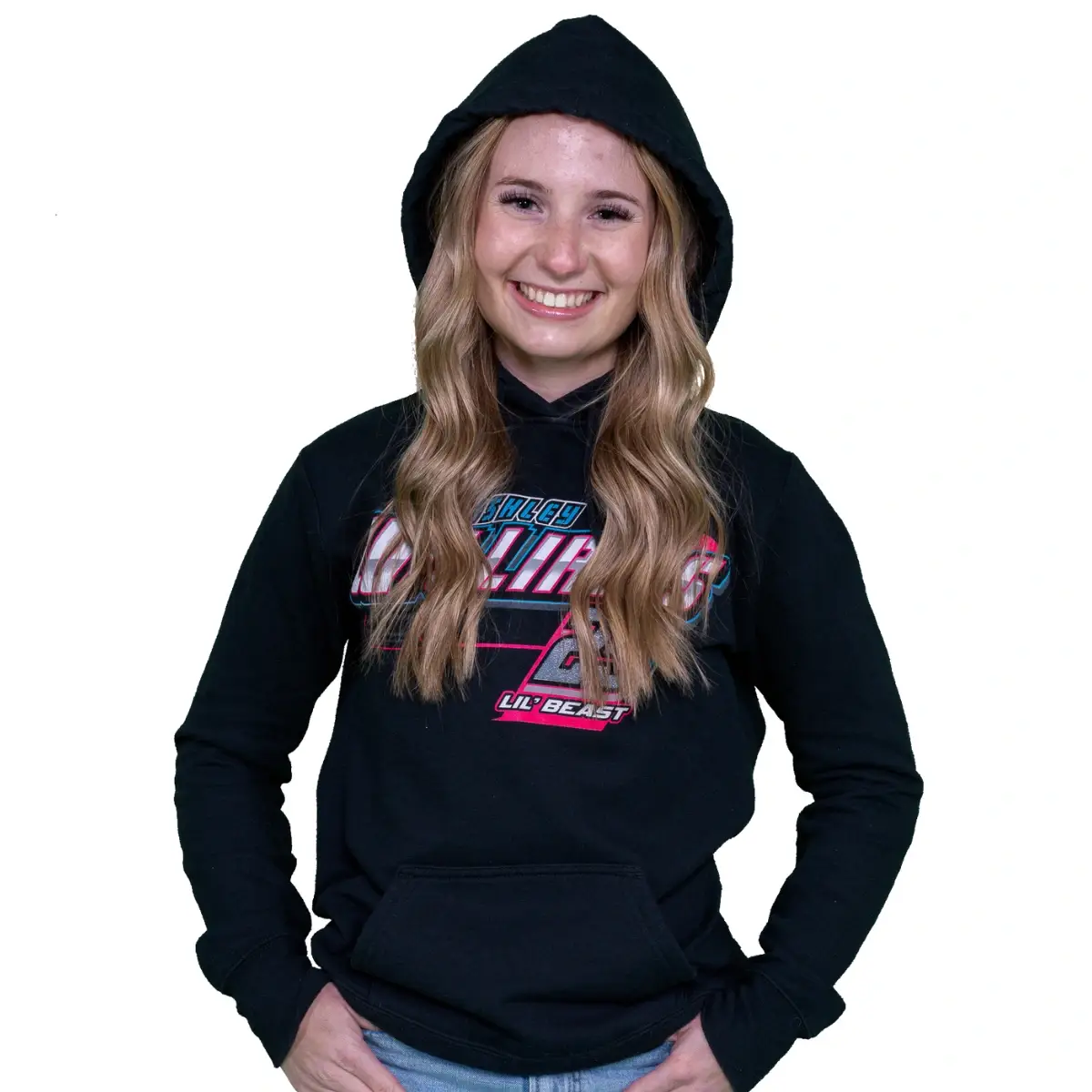 Ashley Williams Lil' Beast Pullover Hoodie (Black)
